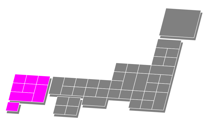 関西エリア地図